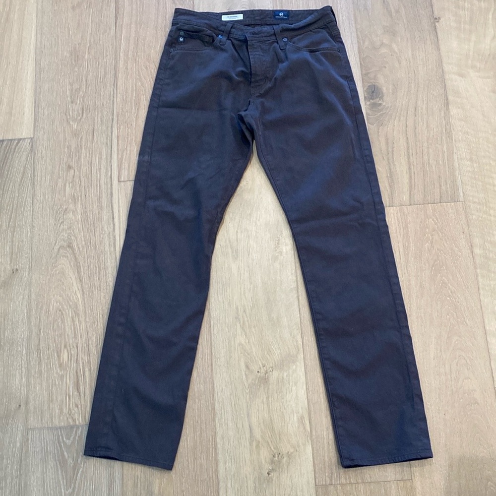 AG pants. 30x32, dark brown.